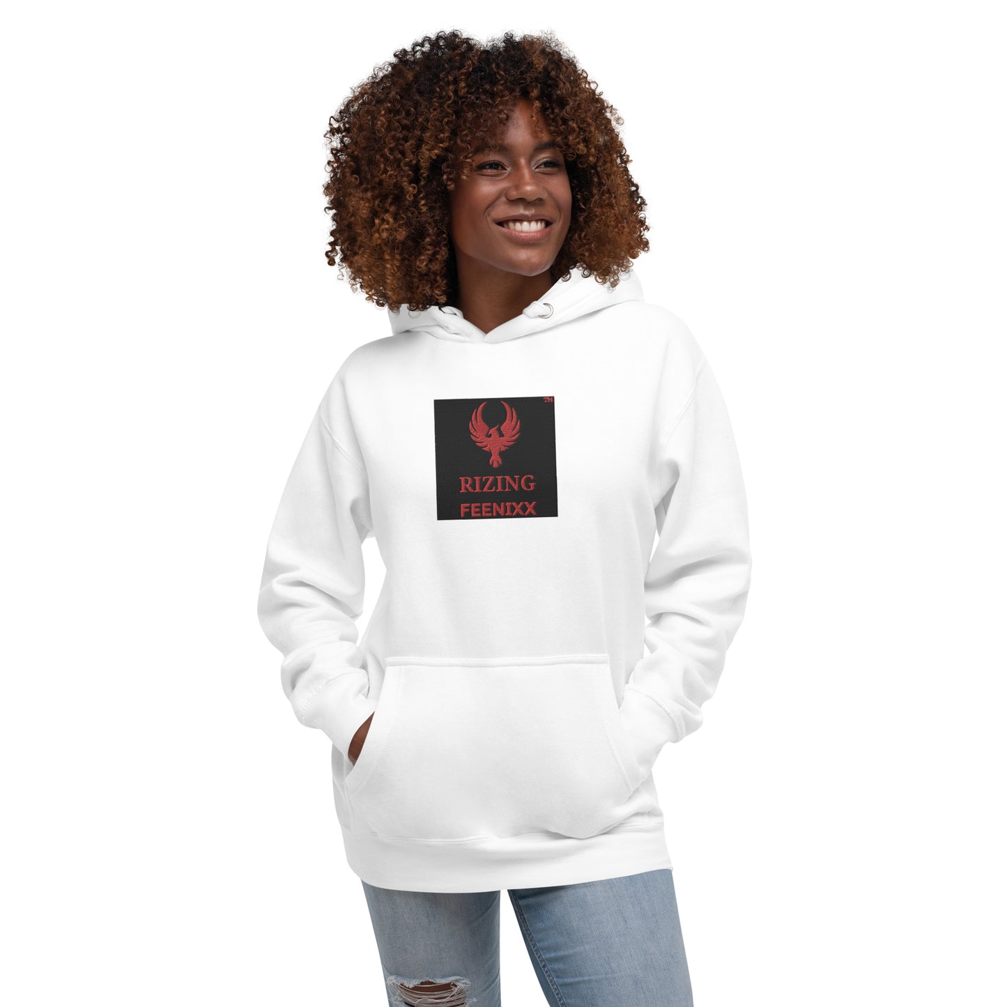 RIZING FEENIXX™ PREMIUM HOODIE EMBROIDERED DESIGN IN MULTIPLE COLORS