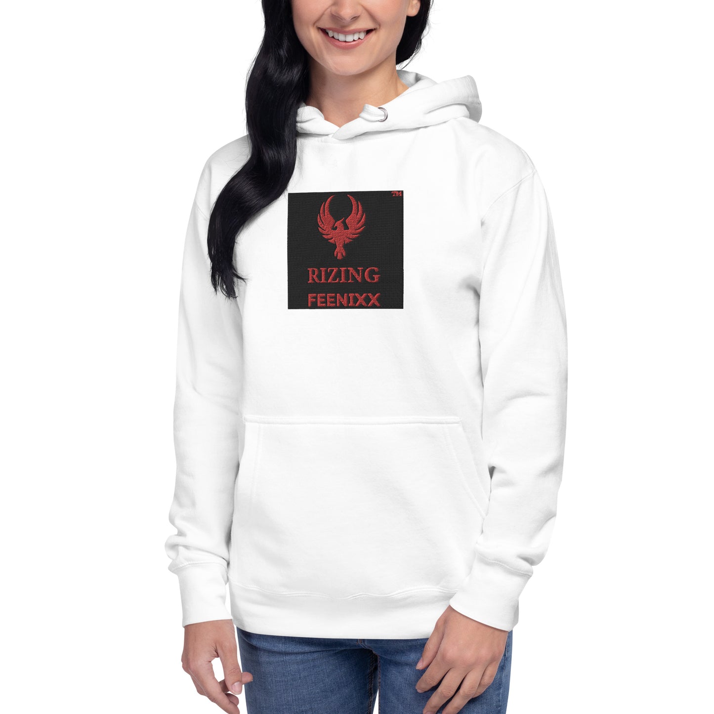 RIZING FEENIXX™ PREMIUM HOODIE EMBROIDERED DESIGN IN MULTIPLE COLORS