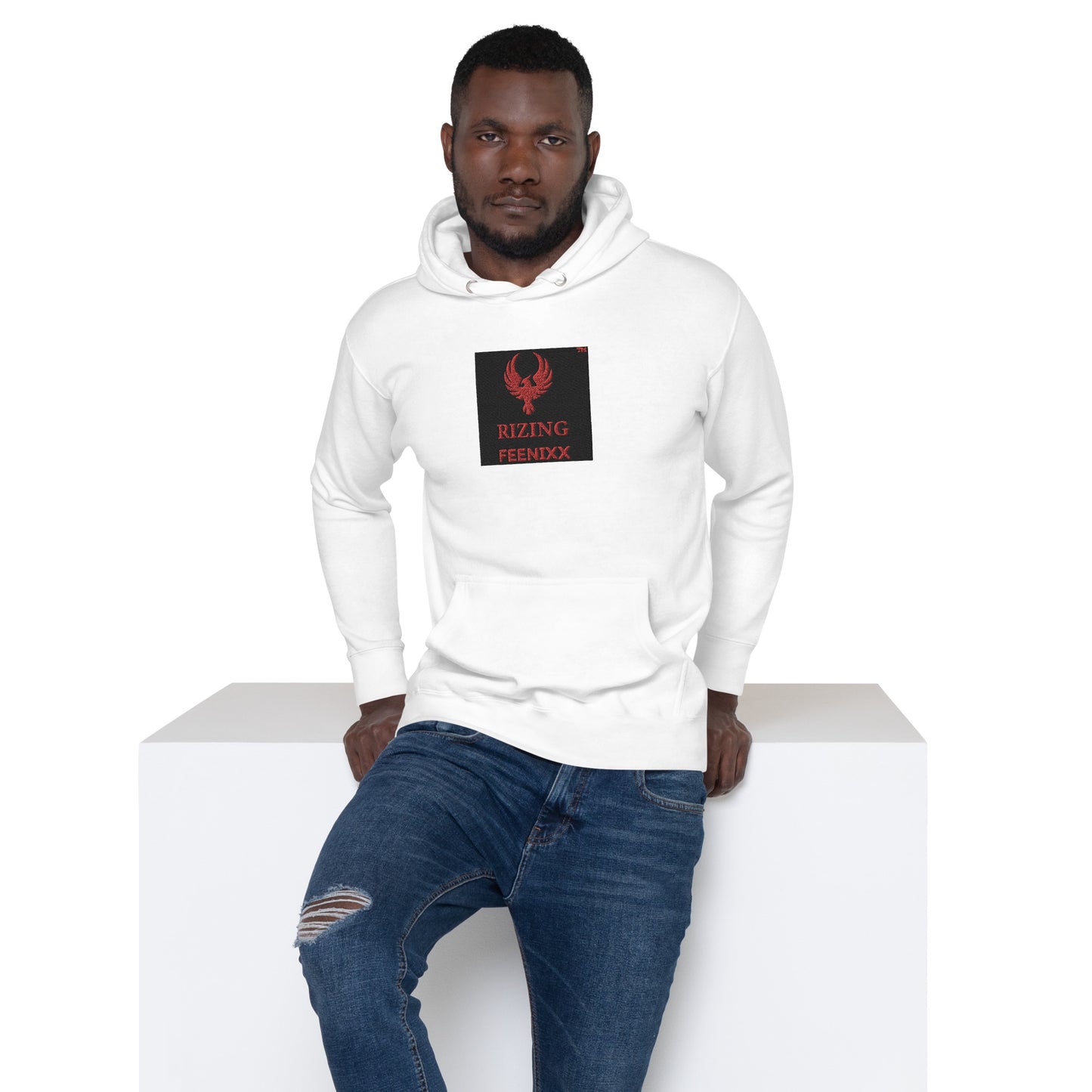 RIZING FEENIXX™ PREMIUM HOODIE EMBROIDERED DESIGN IN MULTIPLE COLORS