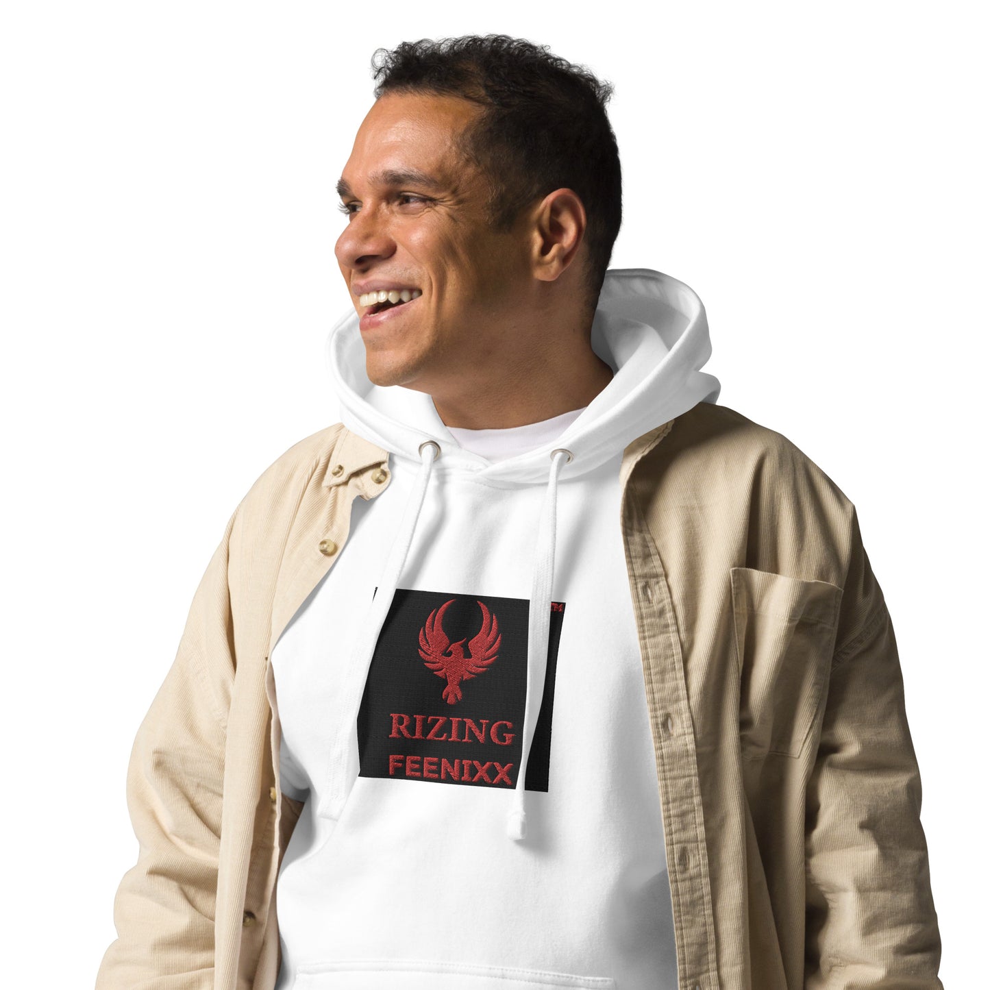 RIZING FEENIXX™ PREMIUM HOODIE EMBROIDERED DESIGN IN MULTIPLE COLORS