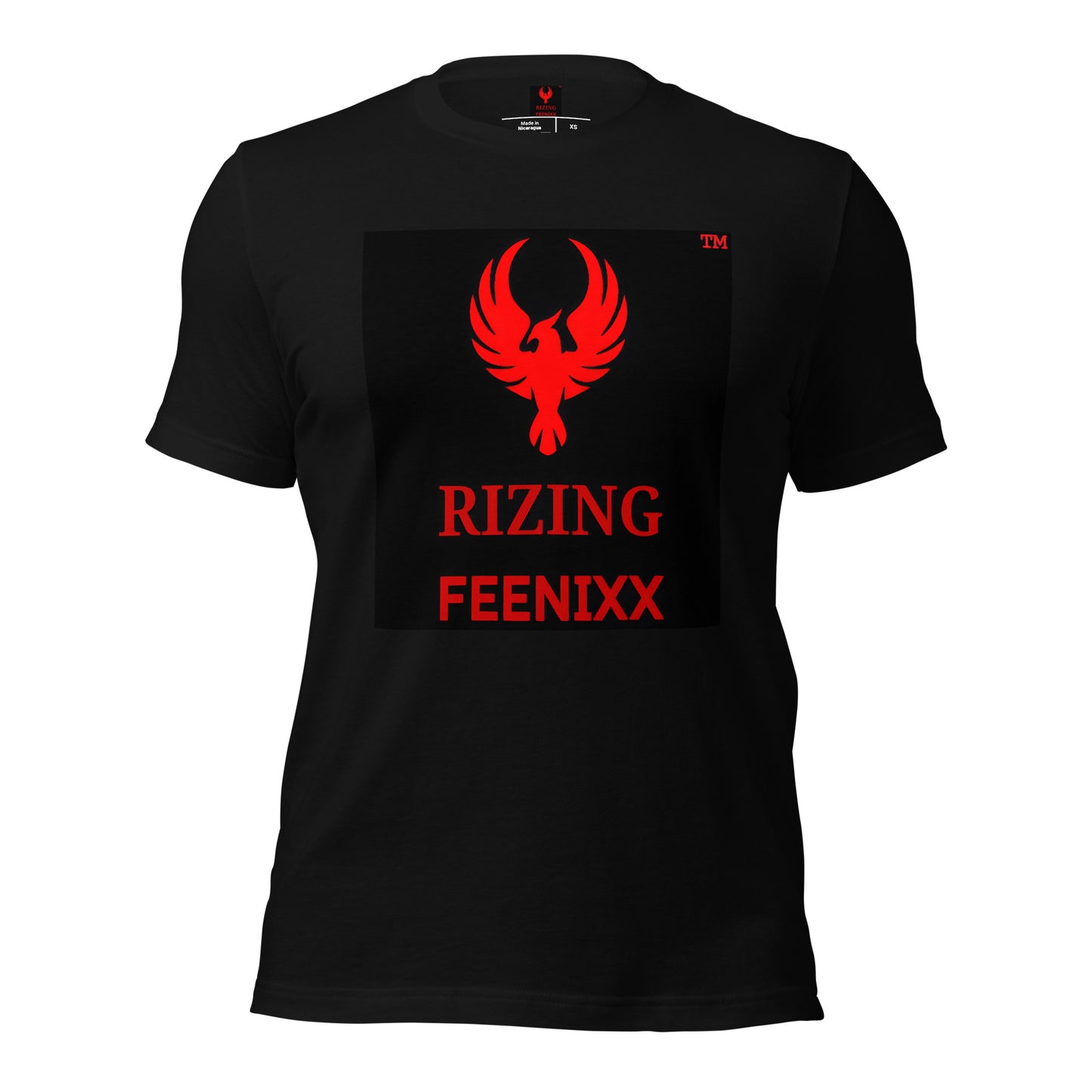 RIZING FEENIXX™ PREMIUM T-SHIRT PRINTED DESIGN IN MULTIPLE COLORS