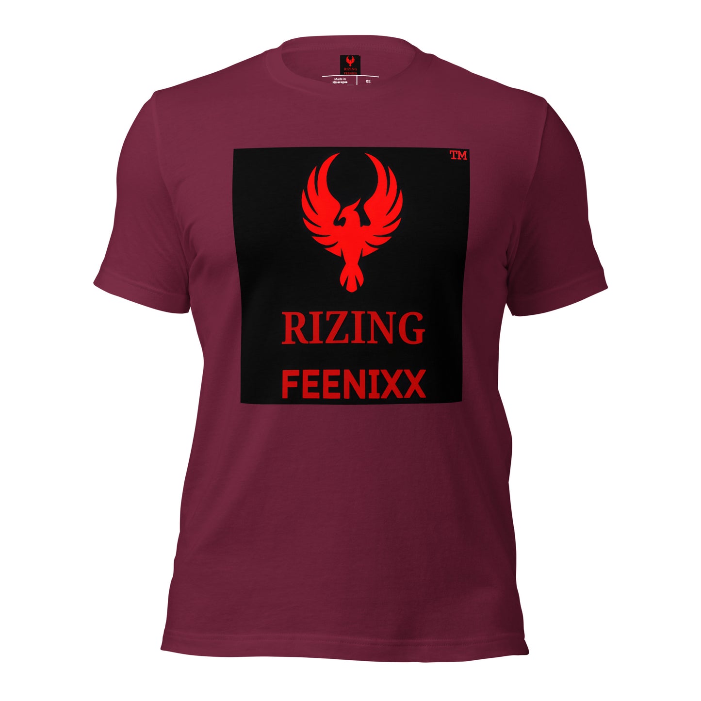 RIZING FEENIXX™ PREMIUM T-SHIRT PRINTED DESIGN IN MULTIPLE COLORS