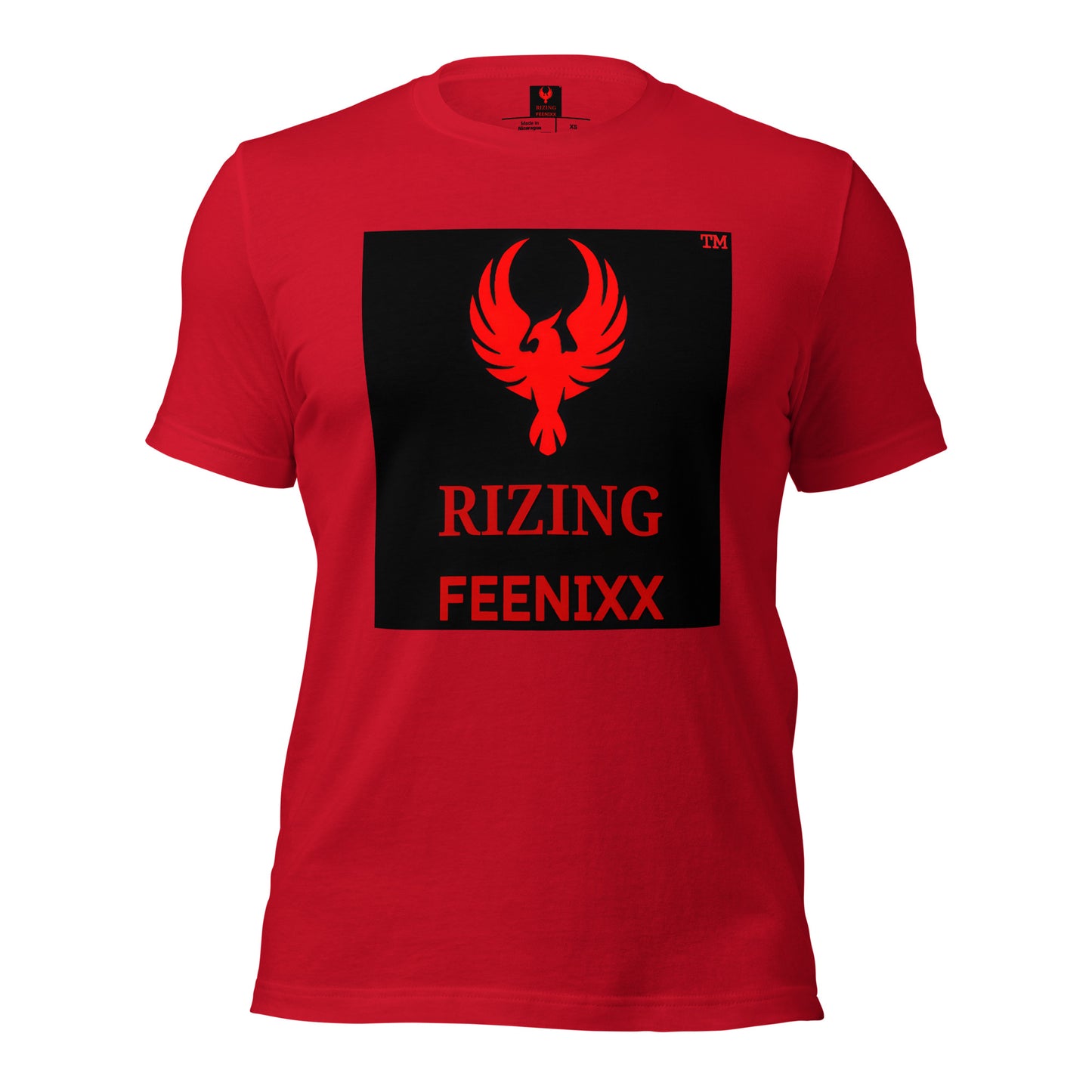 RIZING FEENIXX™ PREMIUM T-SHIRT PRINTED DESIGN IN MULTIPLE COLORS